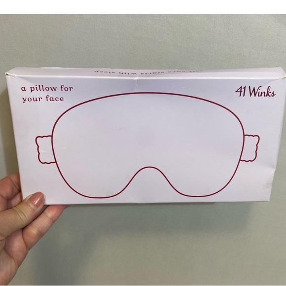 BRAND NEW! “I’m Sleeping” Pink Sleep Mask by 41 WINKS at Nordstrom. Great gift! - Picture 6 of 9